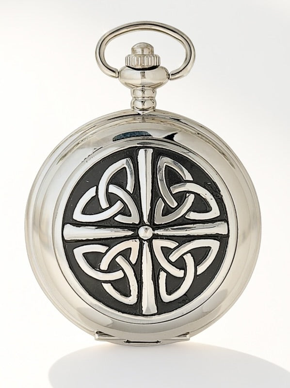 Celtic Knot Quartz Pocket Watch
