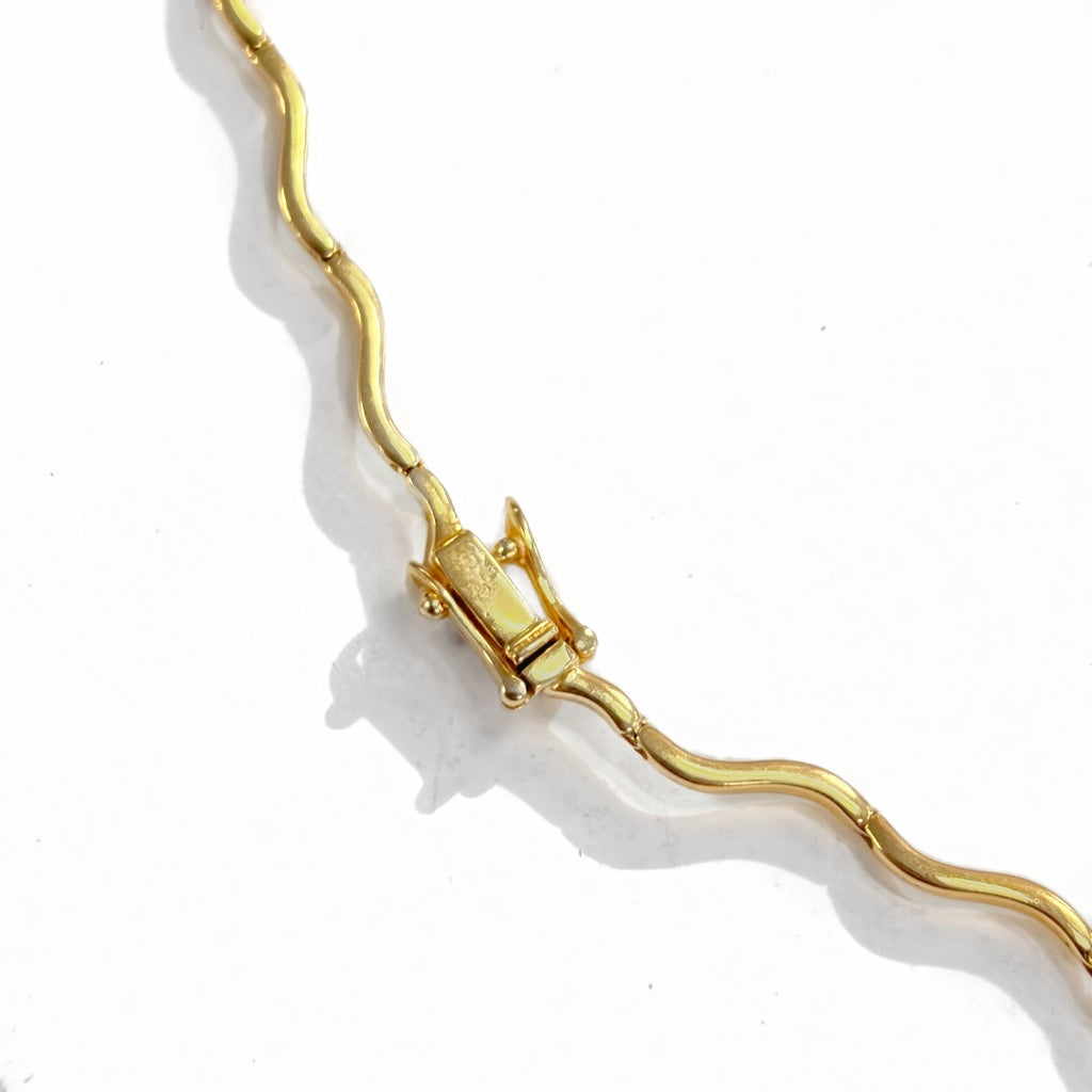 8.78ct Tourmaline and Diamond 18ct Yellow Gold Teardrop Necklace