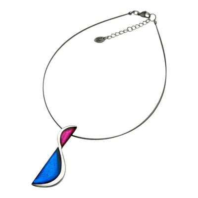 Paradise Hourglass Shiny Necklace | Watch This Space