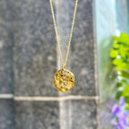 9ct Yellow Gold Plated Star Sign Constellation Necklace