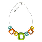 Pre-Order | Zest Hollow Squares Necklace | Watch This Space
