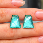 Pre-Order | Turquoise Blue Stud Earrings | Watch This Space