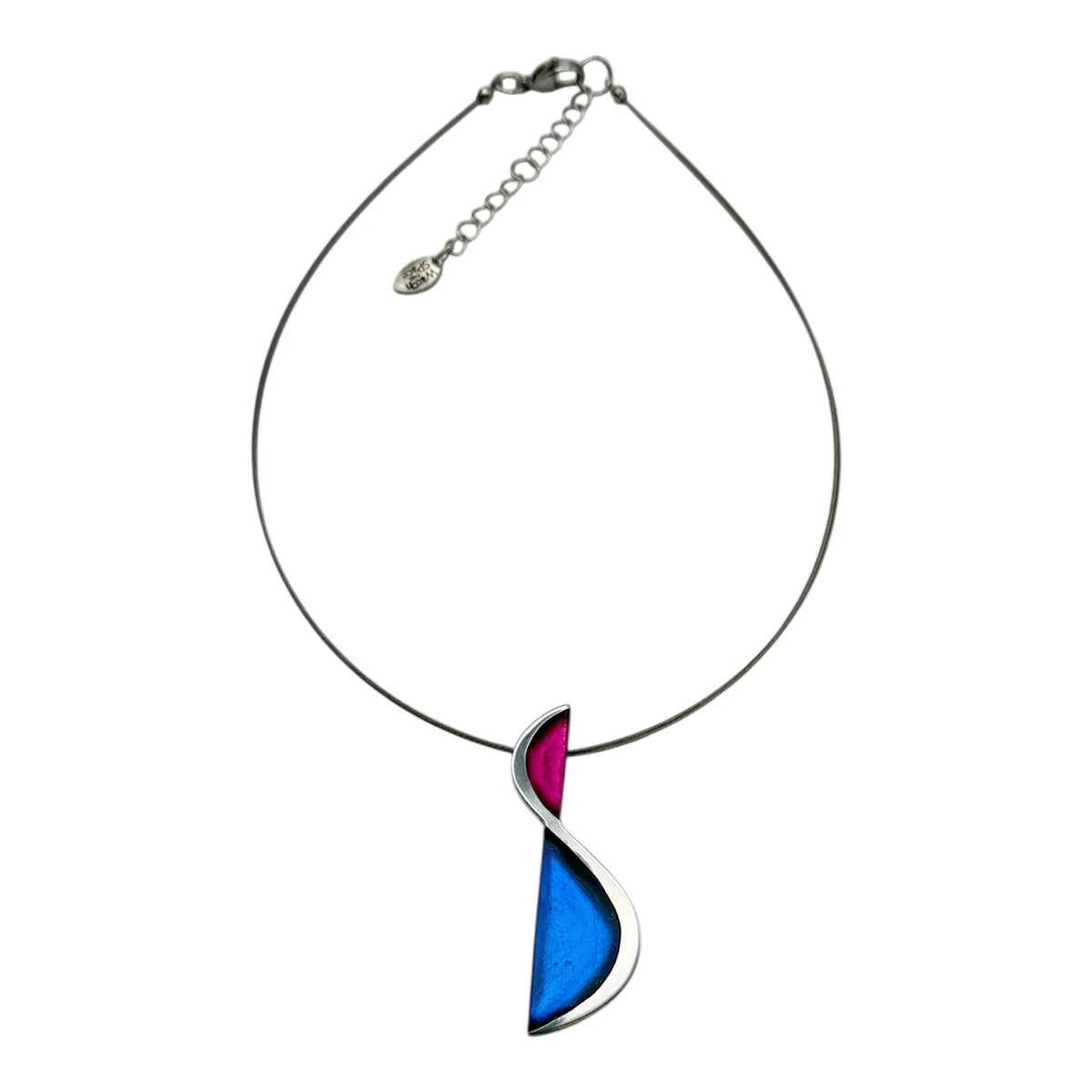 Paradise Hourglass Shiny Necklace | Watch This Space