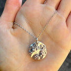 Scorpio Sterling Silver Star Sign Constellation Necklace