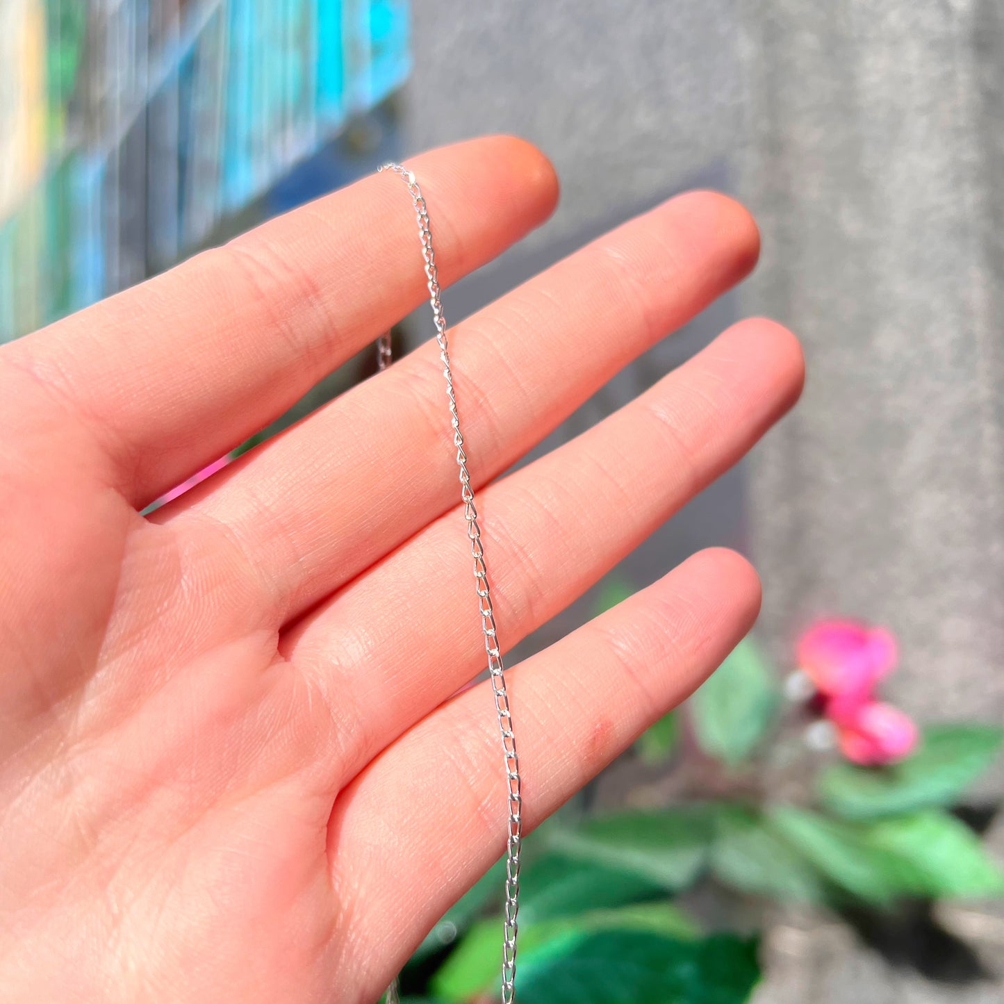Elegant Sterling Silver Pearl and Cubic Zirconia Droplet Necklace