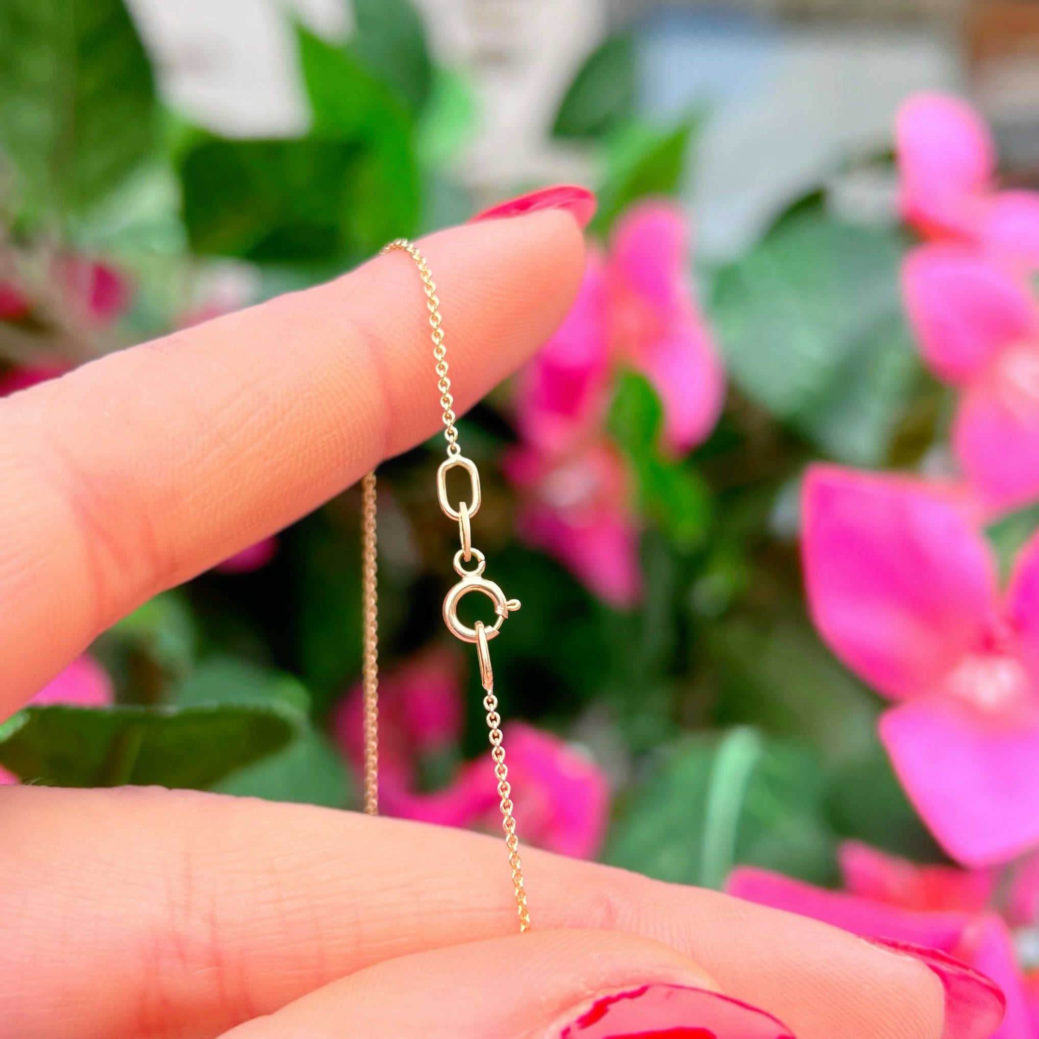 Lab-Grown Diamond 9ct Yellow Gold Solitaire Necklace