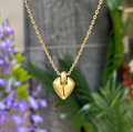 14ct Gold Plated Shield Pendant Necklace | Ania Haie