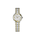 Herbelin Galet Ladies Steel Two-Tone Watch with White Dial