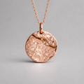 9ct Rose Gold Plated Star Sign Constellation Necklace