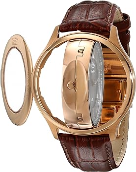 Rotary Rose Gold Revelation Reversible Face Gents Watch