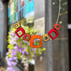 Chilli Hollow Squares Necklace | Watch This Space