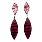 Peony Aztec Petal Double Drop Earrings | Watch This Space