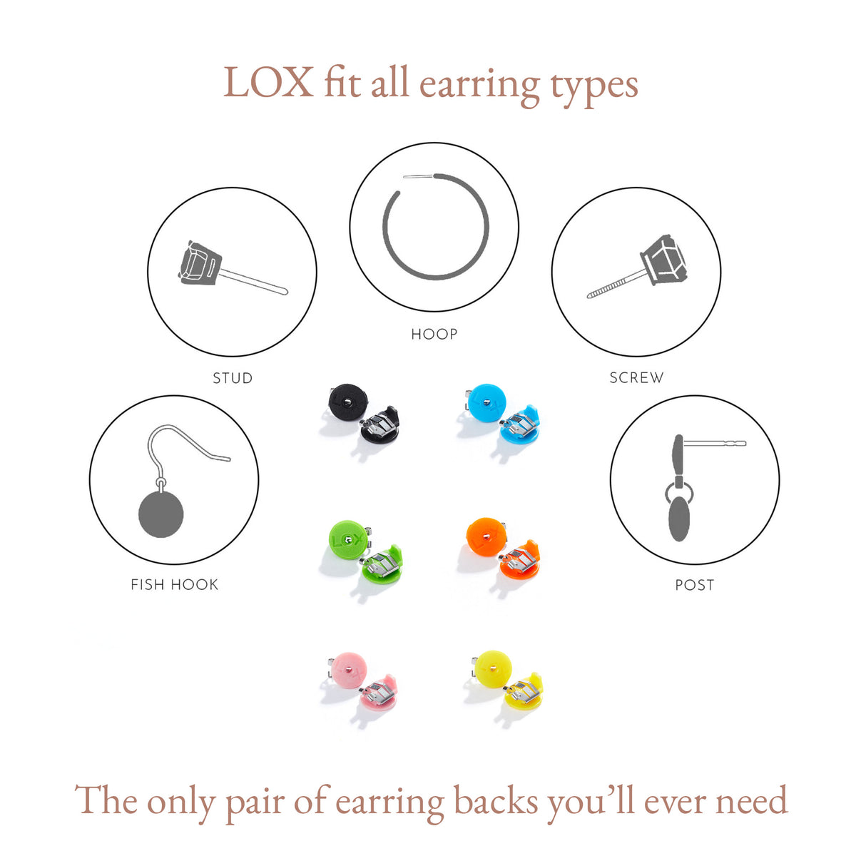 LOX Earring Backs