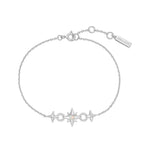 Kyoto Opal Linked Star Sterling Silver Bracelet | Ania Haie