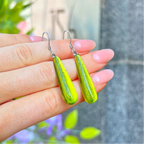 Pre - Order | Green Icicle Drop Earrings | Watch This Space