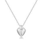 Sterling Silver Shield Pendant Necklace | Ania Haie