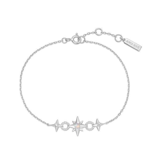 Pre-Order | Sterling Silver Linked Star Bracelet | Ania Haie