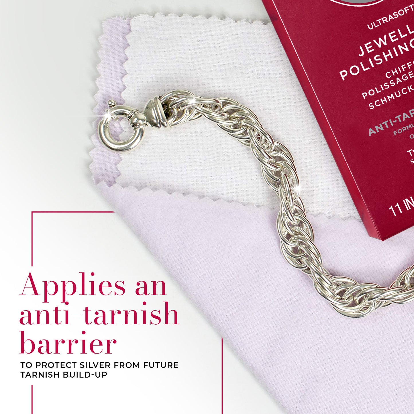 Silver Jewellery Polishing Cloth