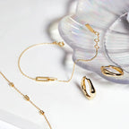 Pre-Order | 14ct Gold Plated Cubic Zirconia Glam Interlock Bracelet | Ania Haie