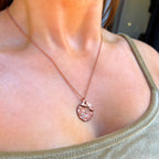 9ct Rose Gold Plated Star Sign Constellation Necklace