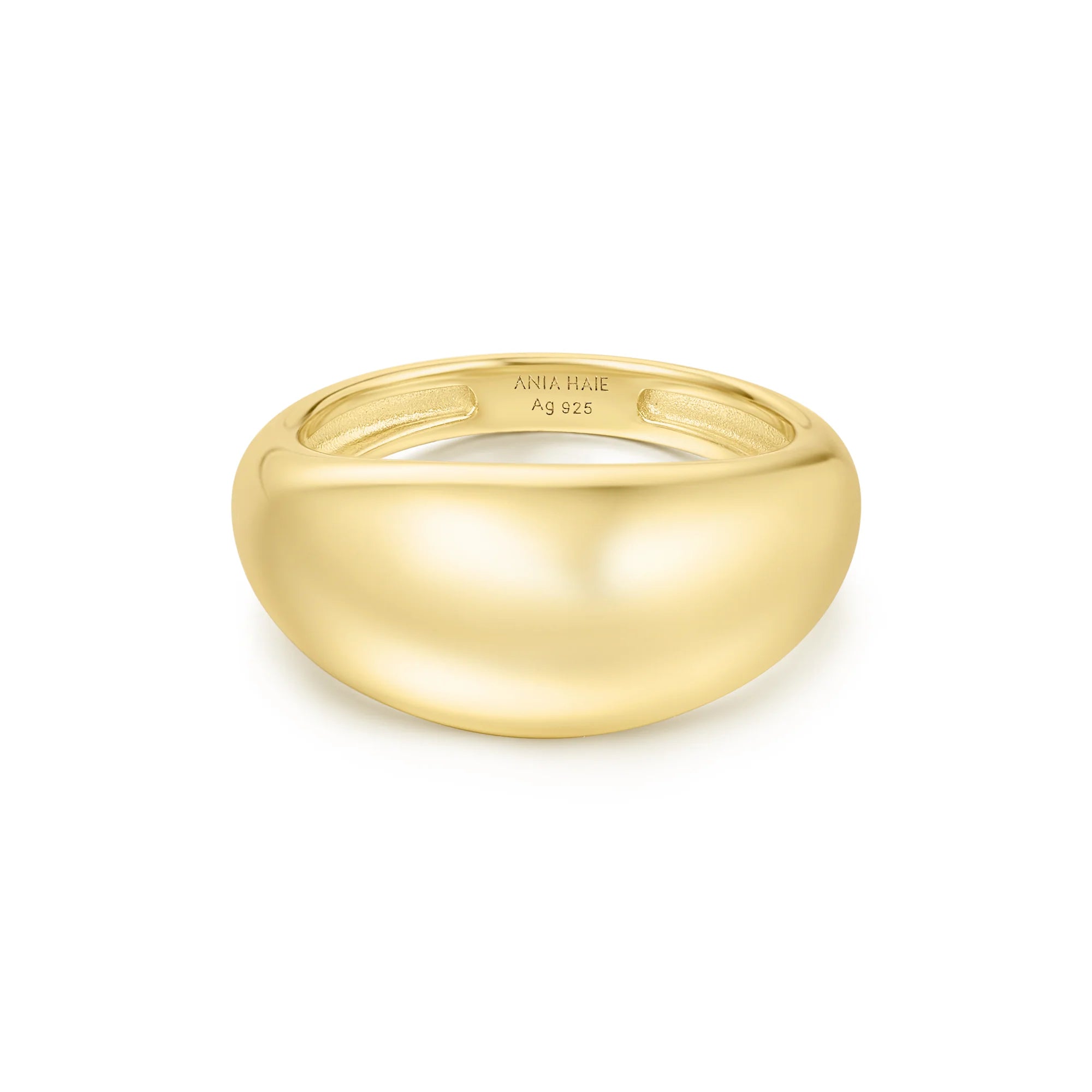 Gold Bold Dome Ring | Ania Haie