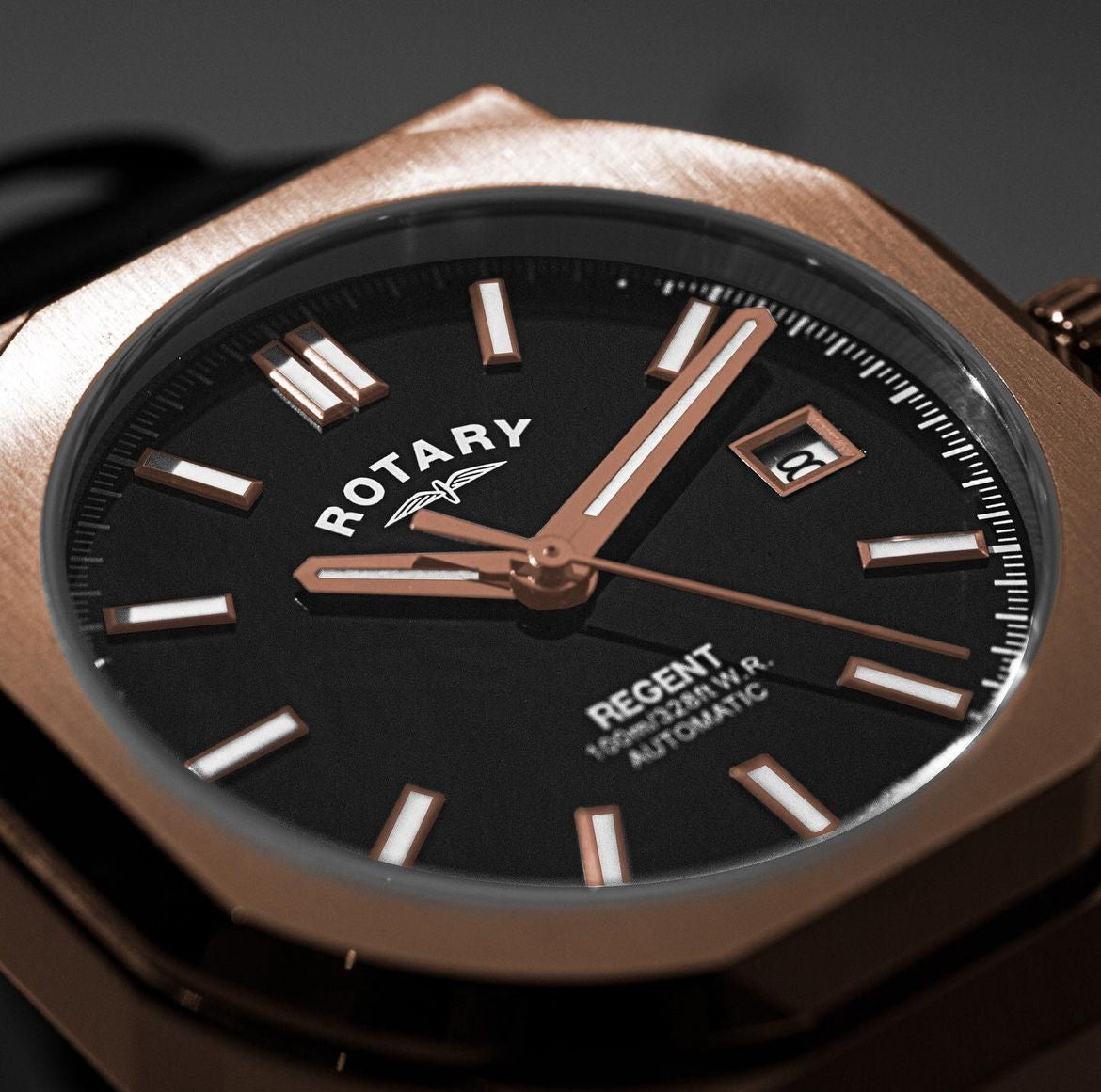 Rotary Rose Gold Sport Automatic Gents Watch
