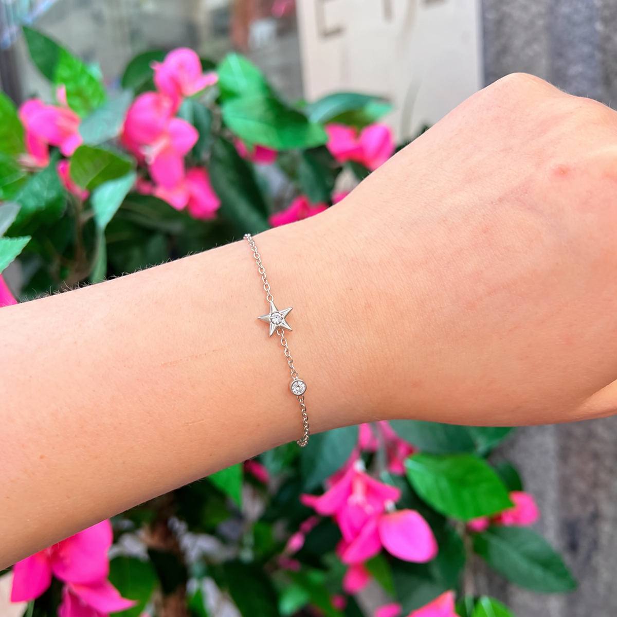 Sparkling Star Sterling Silver Cubic Zirconia Bracelet | Ania Haie