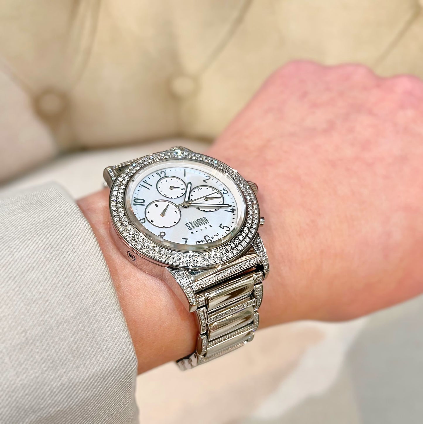 STORM Black Collection Diamond Elody Ladies Watch