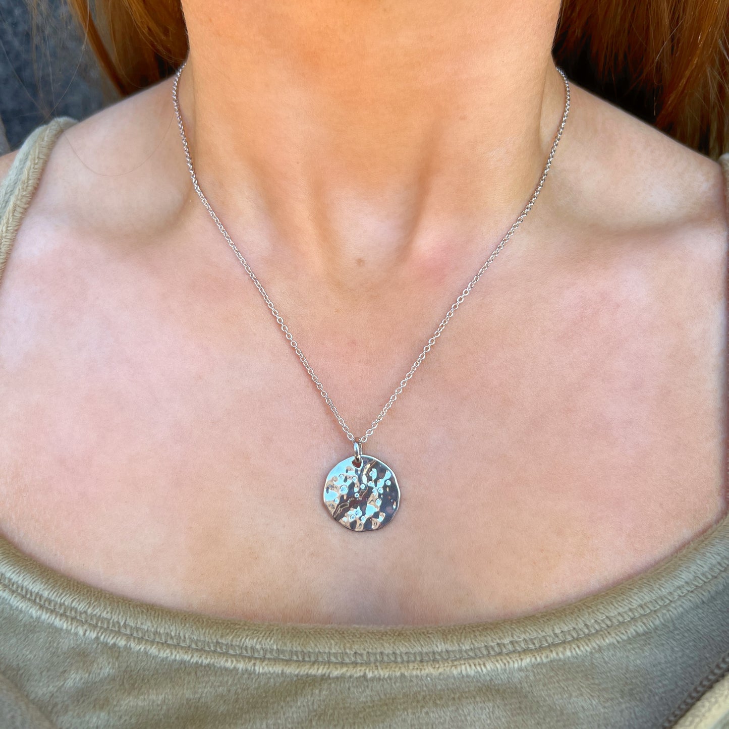 Sterling Silver Star Sign Constellation Necklace