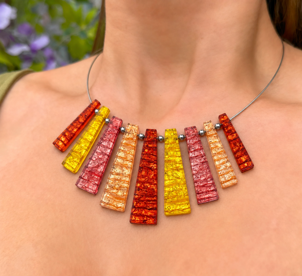 Terracotta Edna Statement Necklace | Watch This Space