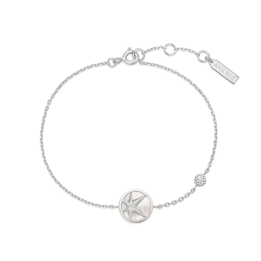 Mother of Pearl Star Sterling Silver Bracelet | Ania Haie