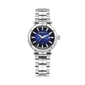 Herbelin Luna Ladies Stainless Steel Guilloché White Dial Watch