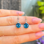 Turquoise Circle Drop Earrings | Watch This Space