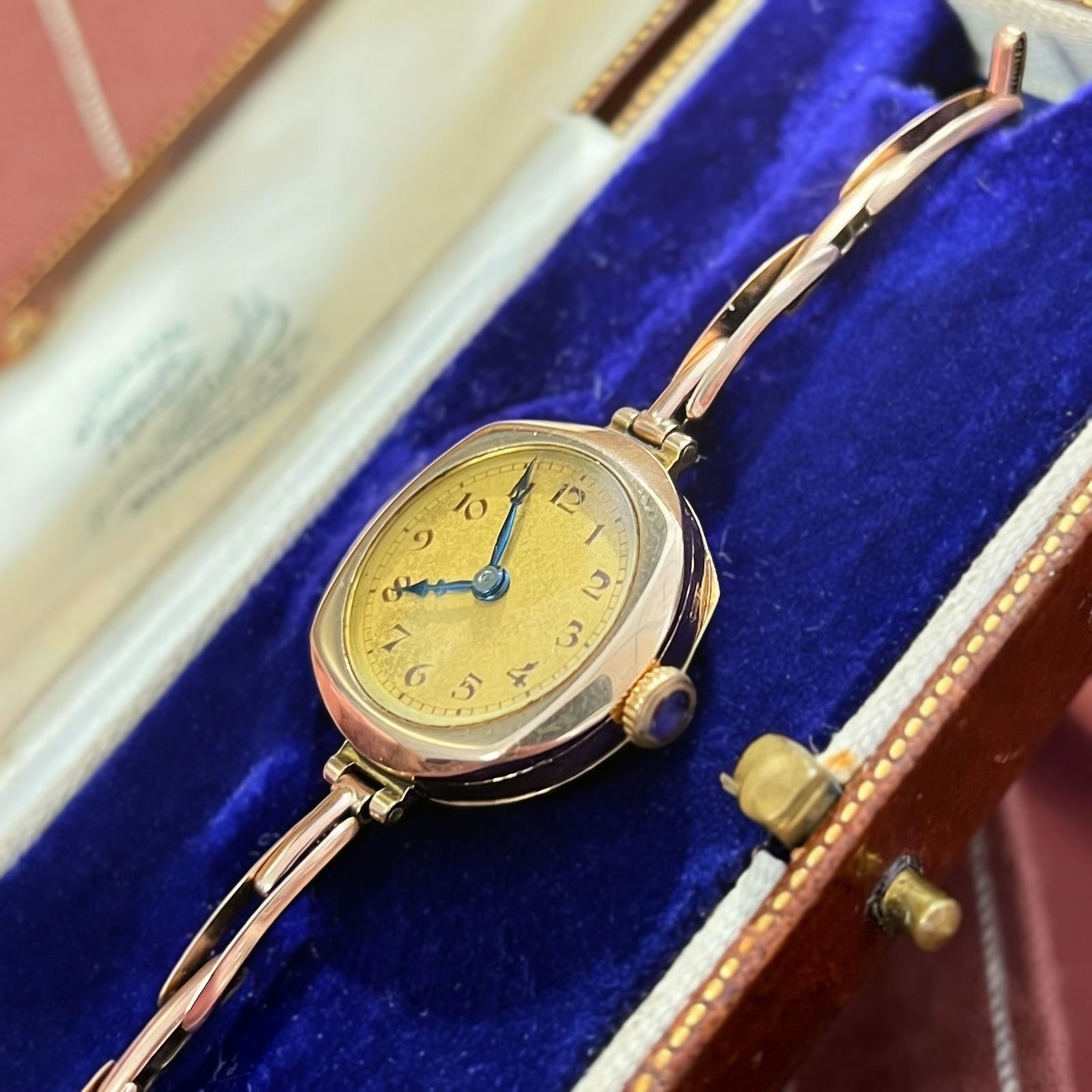 Antique 1920s 9ct Gold Ladies Unicorn Wristwatch | Rolex