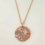 9ct Rose Gold Plated Star Sign Constellation Necklace