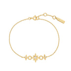 Kyoto Opal Linked Star 14ct Gold Plated Bracelet | Ania Haie