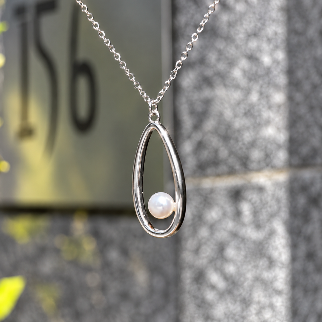 Sterling Silver Freshwater Pearl Necklace
