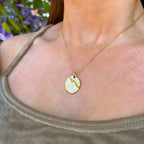 9ct Yellow Gold Plated Star Sign Constellation Necklace