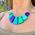 Pre-Order | Green, Blue & Purple Necklace | Watch This Space