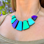 Pre-Order | Green, Blue & Purple Necklace | Watch This Space