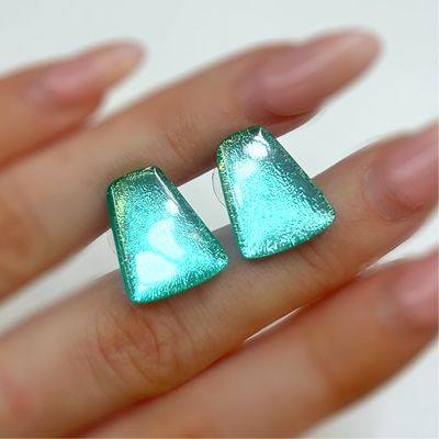 Pre-Order | Turquoise Blue Stud Earrings | Watch This Space