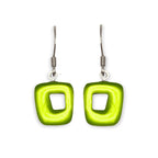 Pre-Order | Citrus Hollow Square Drop Earrings | Watch This Space