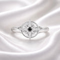 Sterling Silver Star Signet Ring | Size Q | Ania Haie