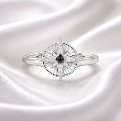 Sterling Silver Star Signet Ring | Size Q | Ania Haie