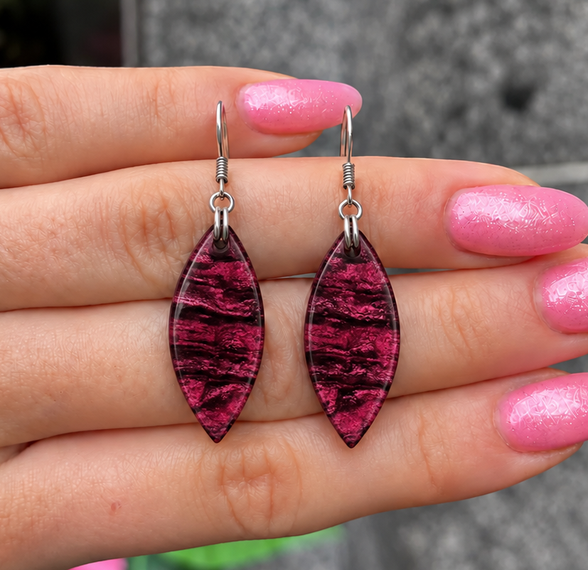 Peony Aztec Petal Drop Earrings | Watch This Space