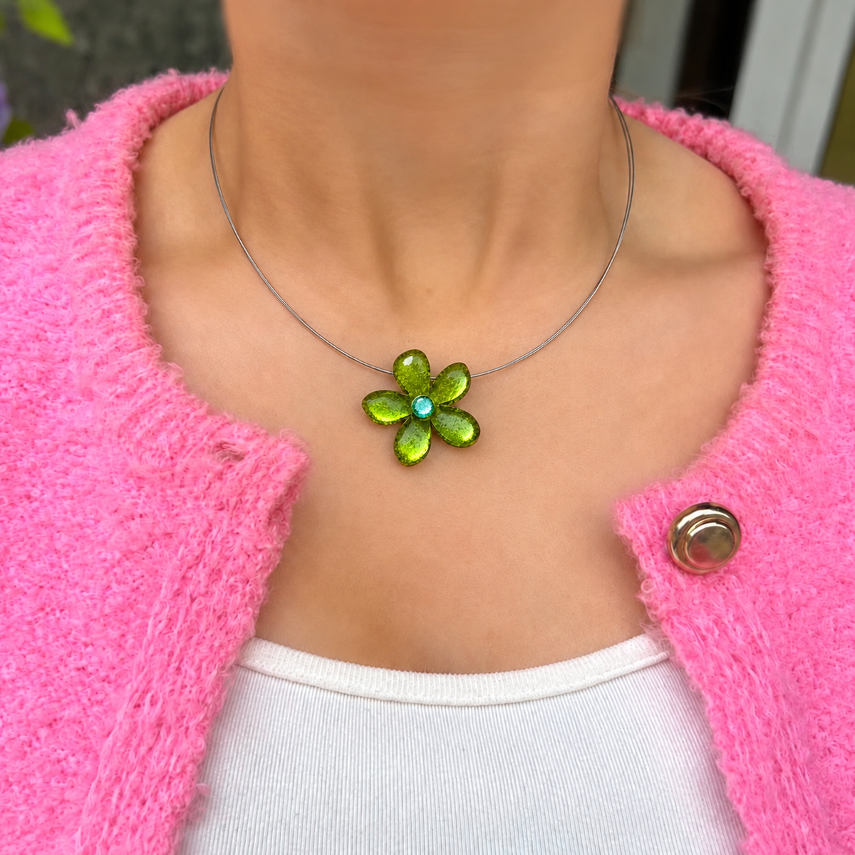 Zest Small Flower Necklace | Watch This Space