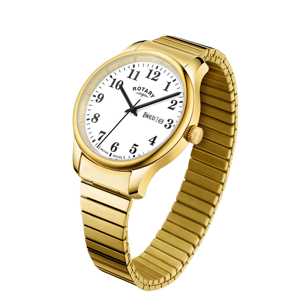 Rotary Gold Expanding Gents Watch
