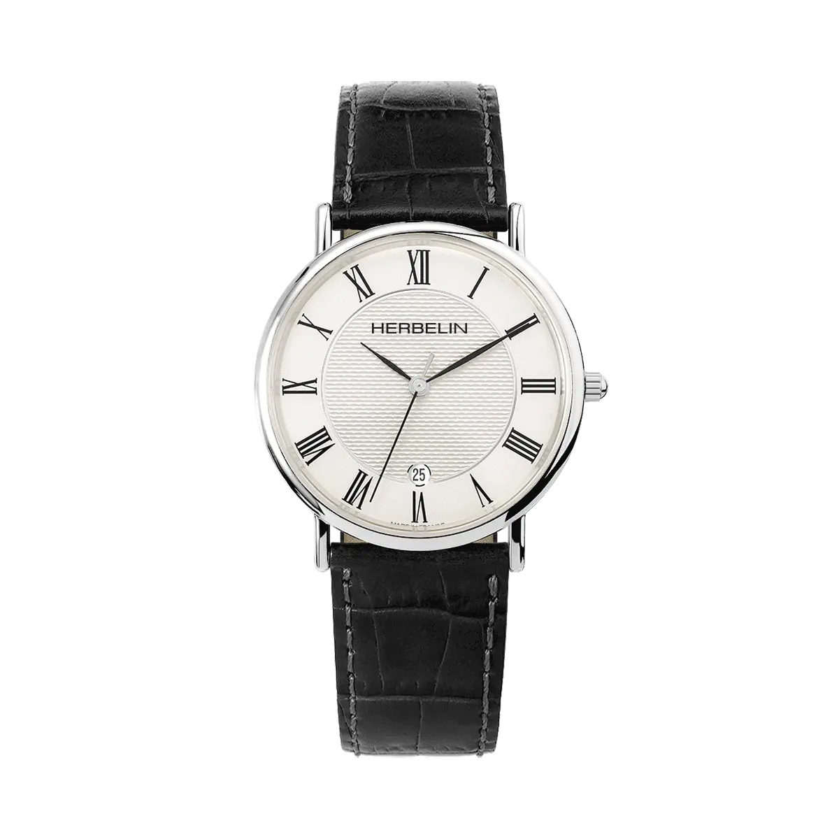Herbelin Classic Ladies Steel Gold Watch with White Dial