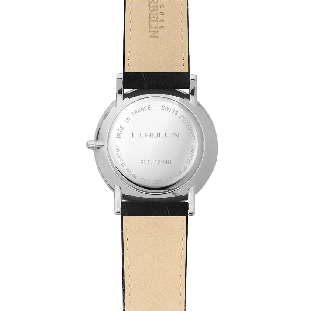 Herbelin Classic Ladies Steel Gold Watch with White Dial