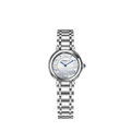 Herbelin Galet Ladies Steel Watch with Zircon White Dial